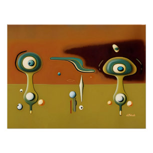 Poster Aire d'atterrissage d'OVNI