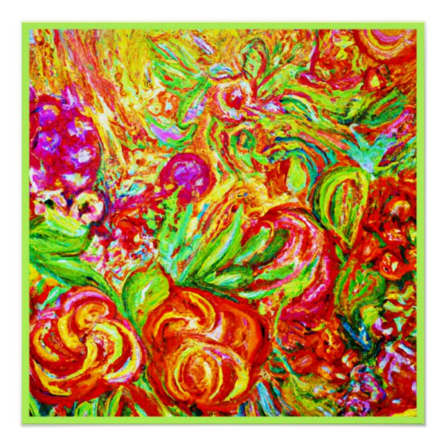 Poster Ajouter une couleur à votre style avec l'artisanat (Devant)