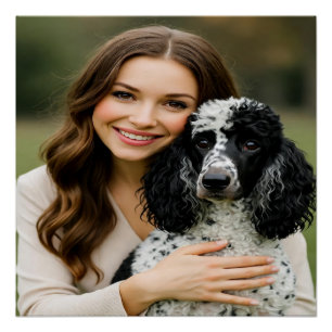 Poster Ajouter une photo de Poddle Personnaliser Personna