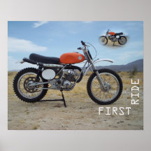 Poster AJS Stormer 410 1972