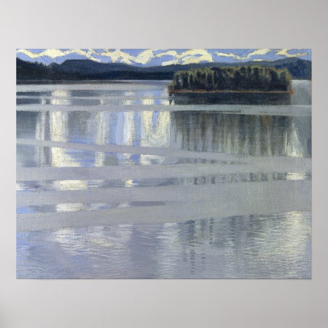 Poster Akseli Gallen-Kallela Keitele 1905 CC0810 Large (Devant)