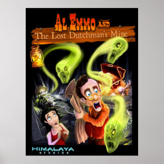 Poster Al Emmo et l'affiche de la mine de Hollandais perd
