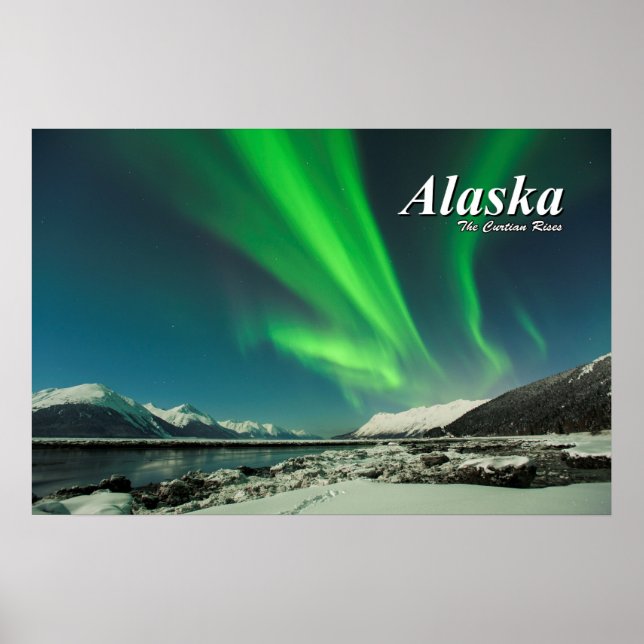 Poster Alaska The Curtain Rises (Devant)