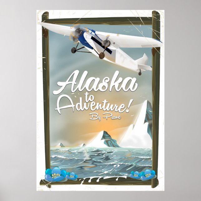 Poster Alaska To Adventure ! (Devant)