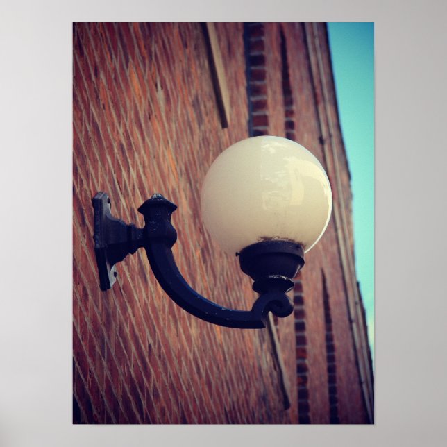 Poster Albia, Iowa Light (Devant)