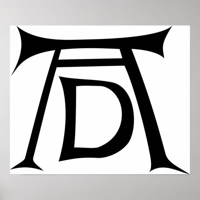 Poster Albrecht Durer Signature Monogramme (Devant)