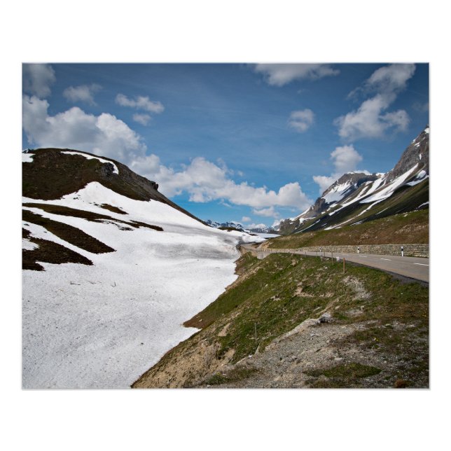 Poster Albula Pass, Suisse (Devant)