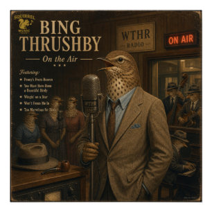Poster Album Bing Thrushby : une parodie