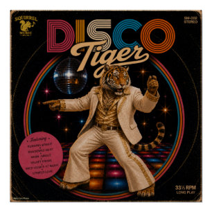 Poster Album Disco Tigre