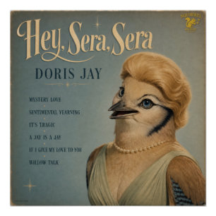 Poster Album Doris Jay : une parodie