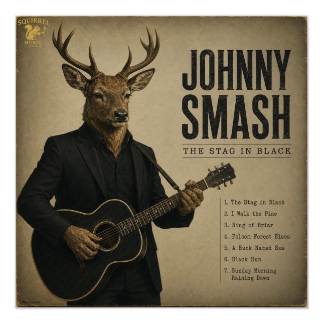 Poster Album Johnny Smash : une parodie (Devant)