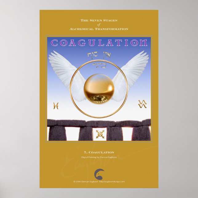 Poster Alchemical Transformations 7: Coagulation (Devant)