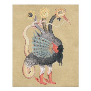 Poster Alchimie couleur Dragon Parfait