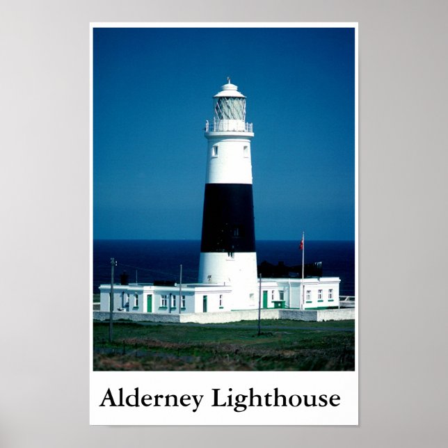 POSTER ALDERNEY LIGHTHOUSE (Devant)