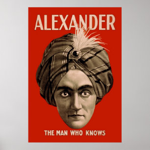 Poster Alexander l'homme qui connaît