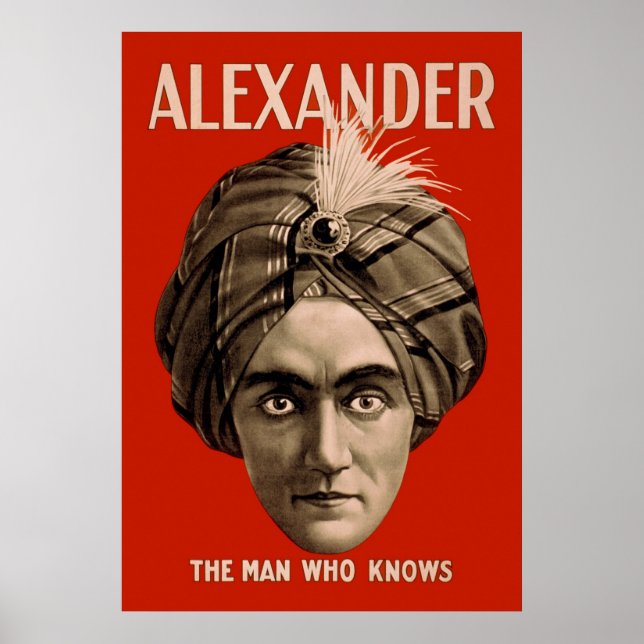Poster Alexander l'homme qui connaît (Devant)