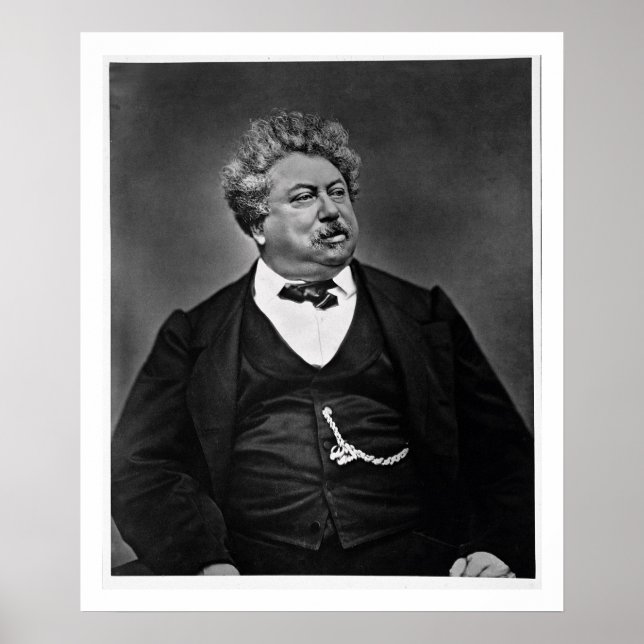 Poster Alexandre Dumas pere (1802-70), de la Galerie Cont (Devant)