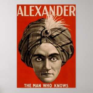 Poster Alexandre l'homme qui sait