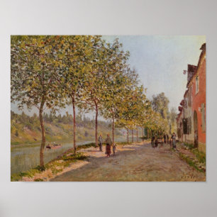 Poster Alfred Sisley Juin Matin à Saint-Mammes