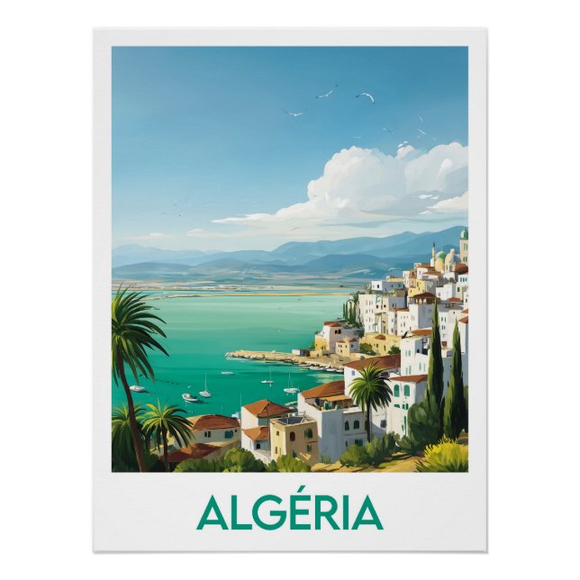 Poster Algeria (Devant)