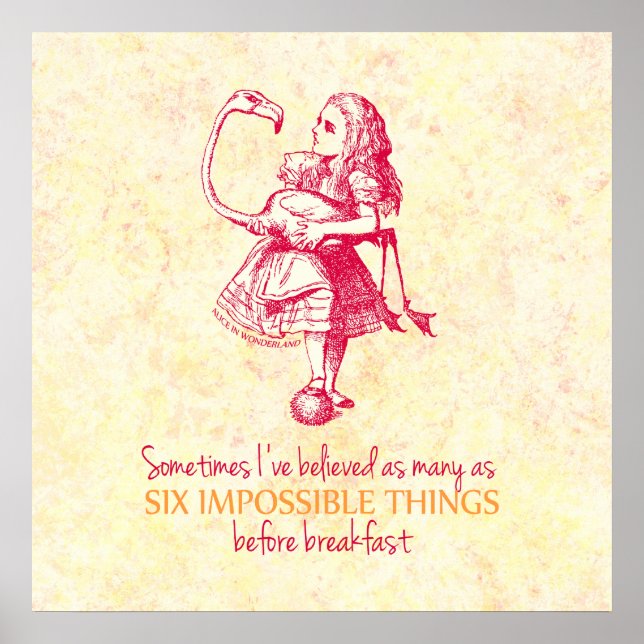 Poster Alice au pays des merveilles (Devant)