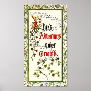 Poster Alice au pays des merveilles 1ère édition