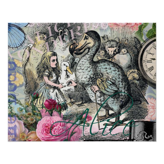 Poster Alice au pays des merveilles Dodo Classic (Devant)