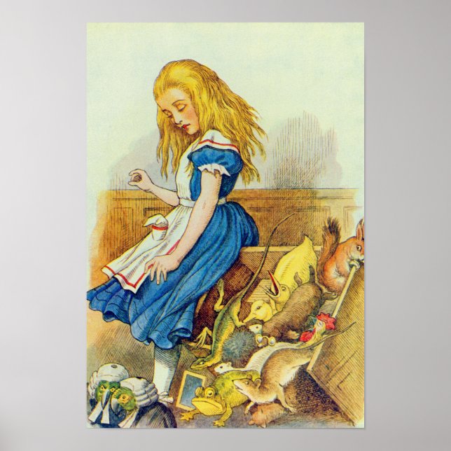 Poster Alice bouleverse la boîte du jury (Devant)