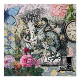 Poster Alice Classique Merveilles Dodo Art Tenniel