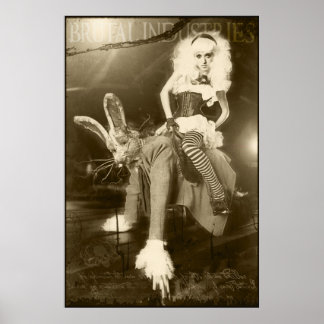 Poster Alice en Terre Brute