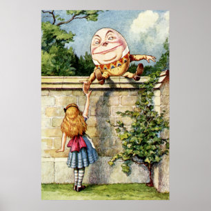 Poster Alice et Humpty Dumpty