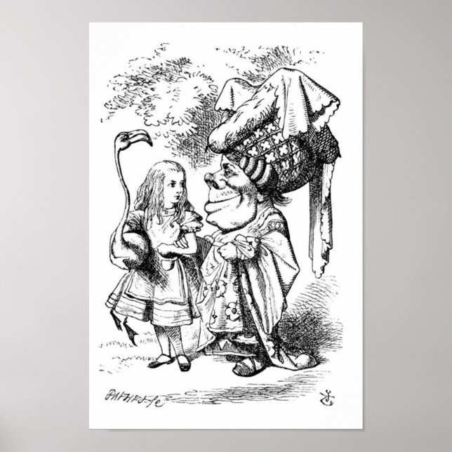 Poster Alice et la duchesse (Devant)