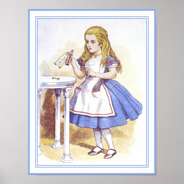 Poster Alice in Wonderland - Drink Me (Devant)