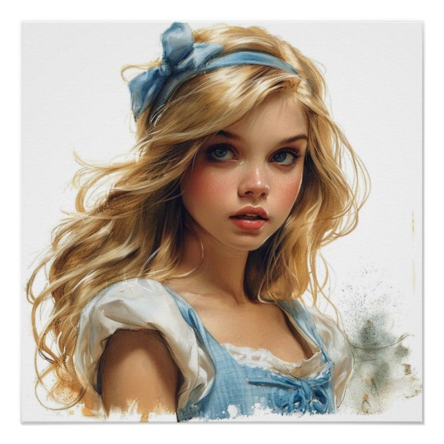 Poster Alice's Wonderland Whimsy Delight : Wonderland Whi (Devant)