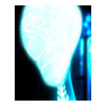 Poster Alien Cosmic Blue Ether