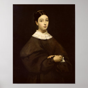 Poster Aline Chasseriau 1835