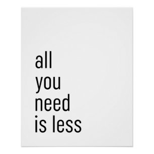 Poster All you need