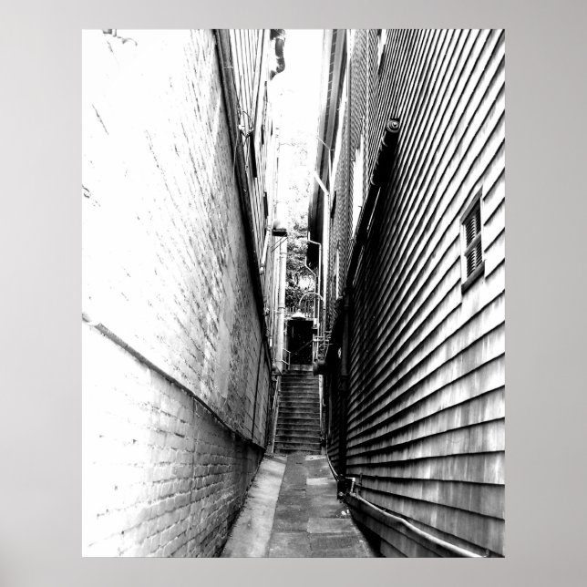 Poster Allée à Sausalito (Devant)