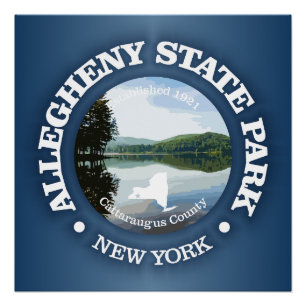 Poster Allegheny State Park (SP)