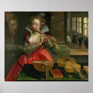 Poster Allégorie de la musique, v. 1600