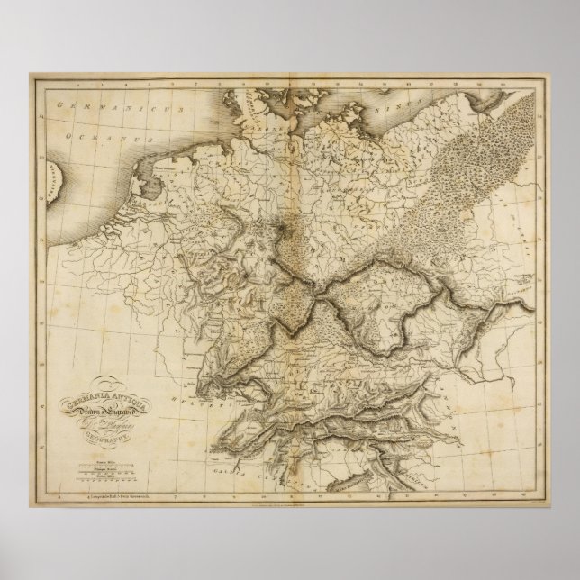 Poster Allemagne ancienne (Devant)