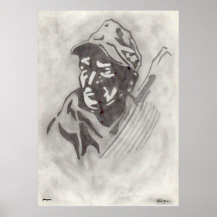 Poster allemand des Rangers de montagne