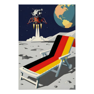 Poster Allemand drôle