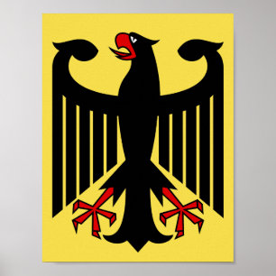 Poster allemand Emblem Eagle