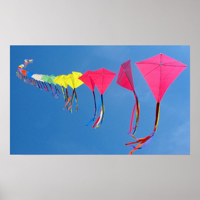 Poster Allons faire voler un cerf-volant ! (Devant)