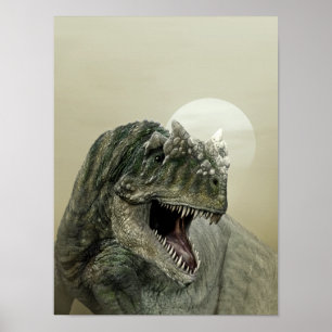 Poster Allosaurus Dinosaur
