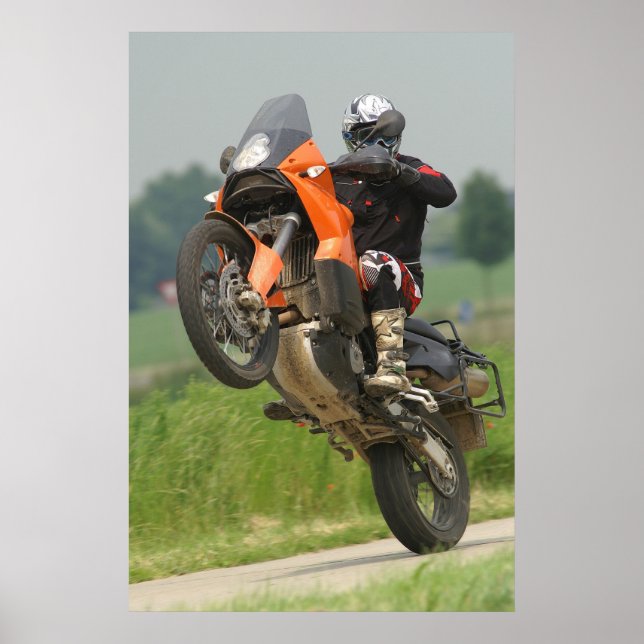 Poster Allroad Wheelie (Devant)