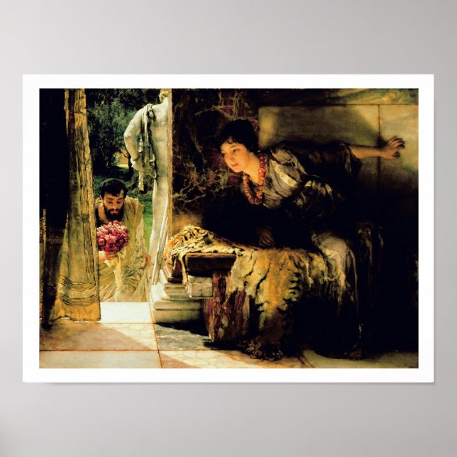 Poster Alma-Tadema | Bienvenue, 1883 (Devant)