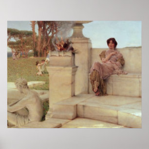 Poster Alma-Tadema   la voix de Spring, 1908