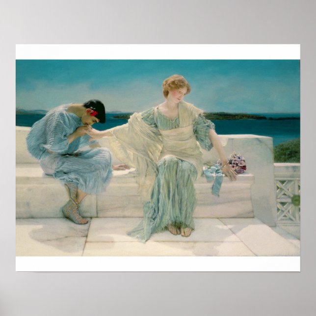 Poster Alma-Tadema | Ne plus me demander, 1906 (Devant)